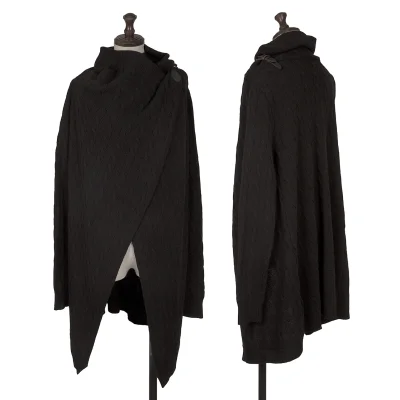 POLO RALPH LAUREN Belt Wrap Cable Knit Cardigan