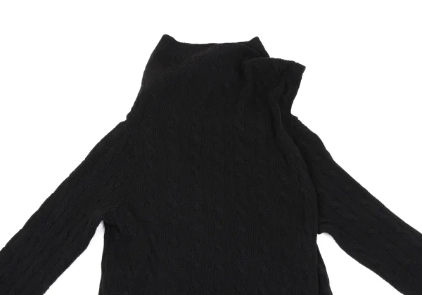 POLO RALPH LAUREN Belt Wrap Cable Knit Cardigan K-165989_003