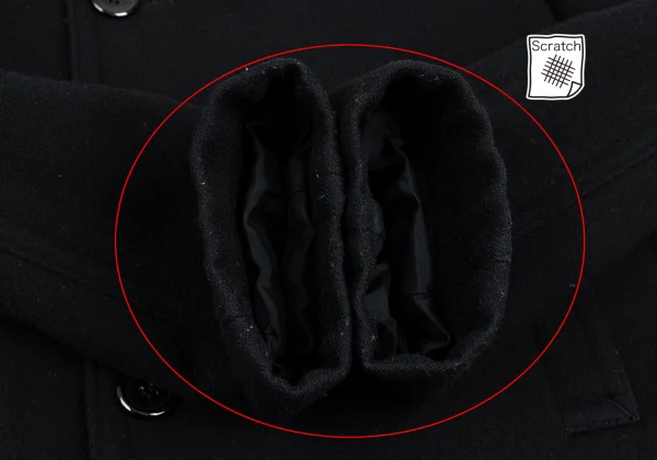 tricot COMME des GARCONS Wool Blend Double Jacket K-165999_008