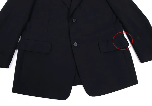 Yohji Yamamoto DURBAN A.A.R Wool Tailored Jacket K-166000_011