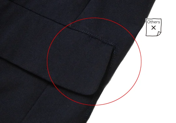 Yohji Yamamoto DURBAN A.A.R Wool Tailored Jacket K-166000_012