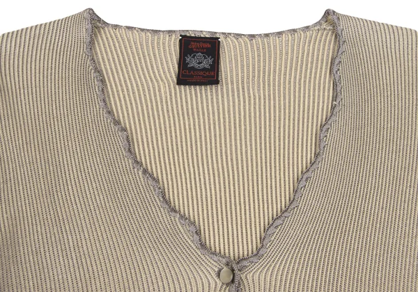 Jean Paul GAULTIER CLASSIQUE Embroidered Piping Cardigan K-166001_005