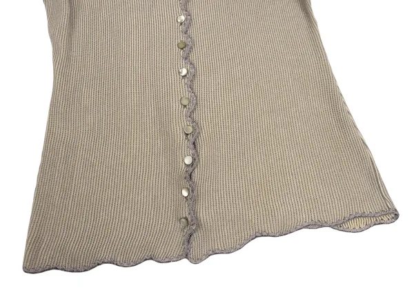 Jean Paul GAULTIER CLASSIQUE Embroidered Piping Cardigan K-166001_013