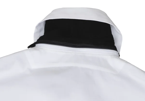 Yohji Yamamoto FEMME Detachable Stole Collar Hiyoku Shirt K-166002_018