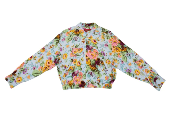 KENZO Botanical Print Zip-up Short Blouson K-166003_002