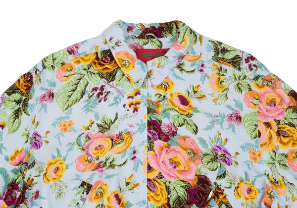 KENZO Botanical Print Zip-up Short Blouson K-166003_003