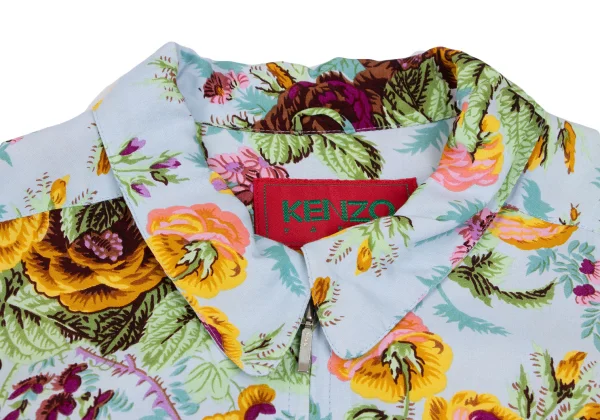 KENZO Botanical Print Zip-up Short Blouson K-166003_007