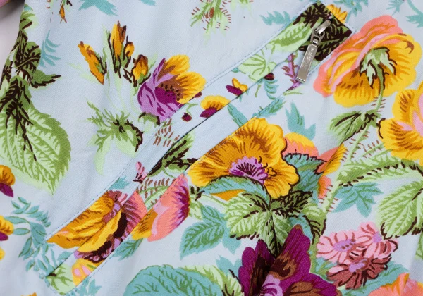 KENZO Botanical Print Zip-up Short Blouson K-166003_011