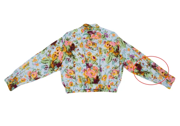 KENZO Botanical Print Zip-up Short Blouson K-166003_013