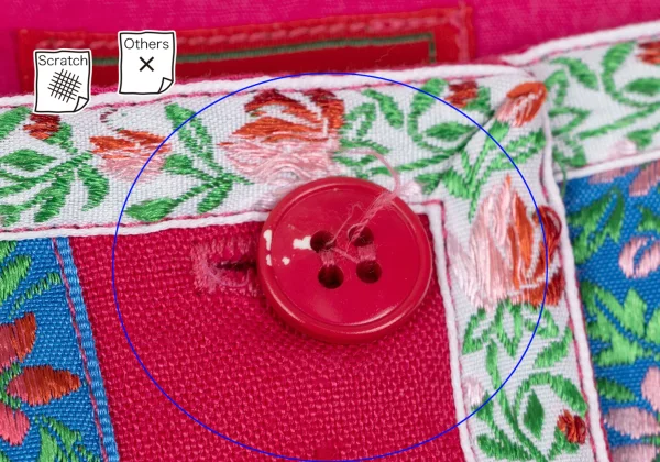 KENZO Linen Floral Taping Bustier K-166004_004