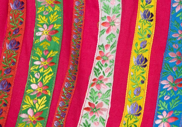 KENZO Linen Floral Taping Bustier K-166004_007