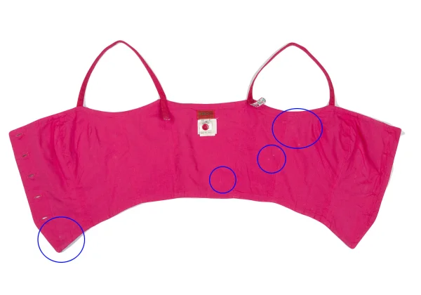 KENZO Linen Floral Taping Bustier K-166004_008