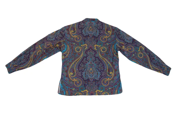 KENZO Paisley Print Wrap Blouse K-166005_015