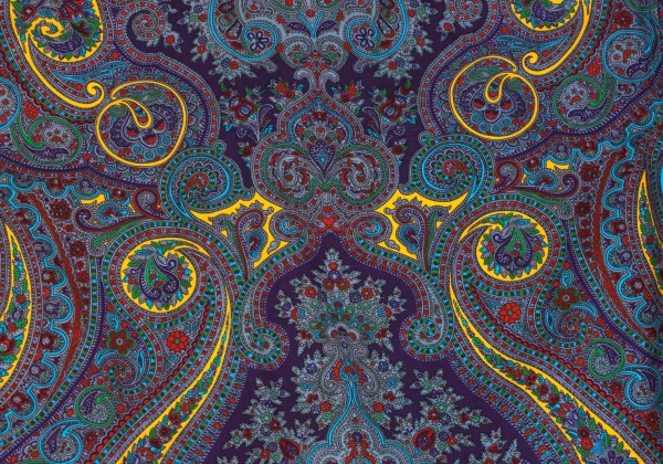 KENZO Paisley Print Wrap Blouse K-166005_016