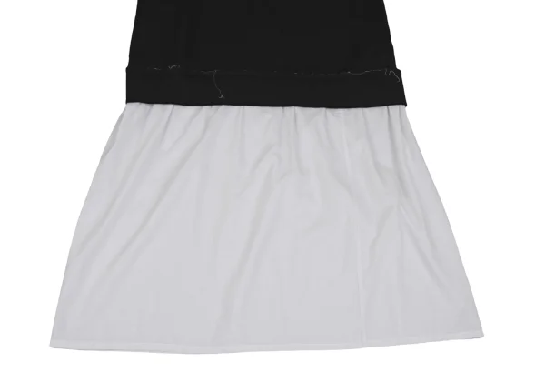 Y's Wool Switching Design Dress K-166008_007