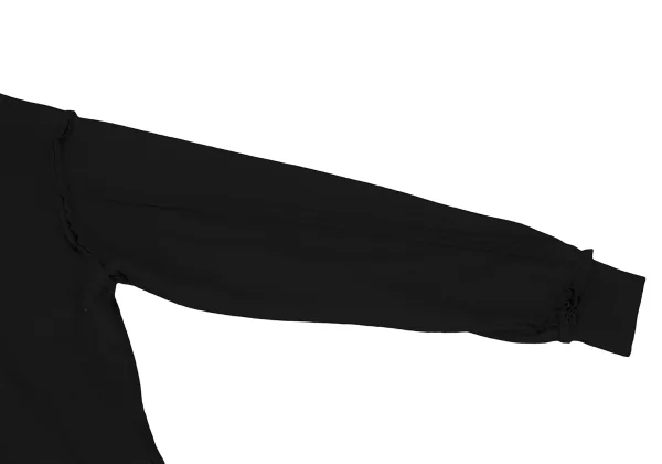 Y's Wool Switching Design Dress K-166008_012