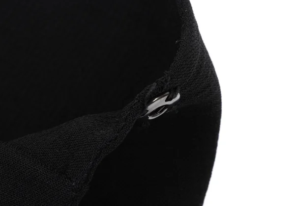 Yohji Yamamoto FEMME Curve Slit Wool Skirt K-166010_007