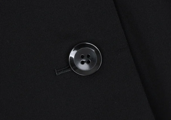 Yohji Yamamoto FEMME Shoulder Switching Pleats Paste Coat K-166012_005