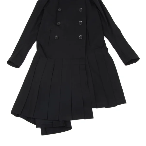 ヨウジヤマモト ファムYohji Yamamoto FEMME ショルダー切替プリーツ