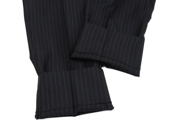 COMME des GARCONS HOMME DEUX Mohair Blend Wool Striped Pants K-166014_008