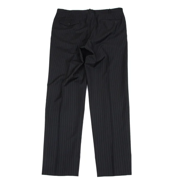 COMME des GARCONS HOMME DEUX Mohair Blend Wool Striped Pants K-166014_009