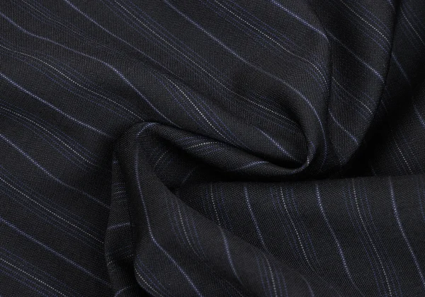 コムデギャルソン オムドゥCOMME des GARCONS HOMME DEUX モヘヤ混ウールストライプセットアップ 黒紺L K-166015_019