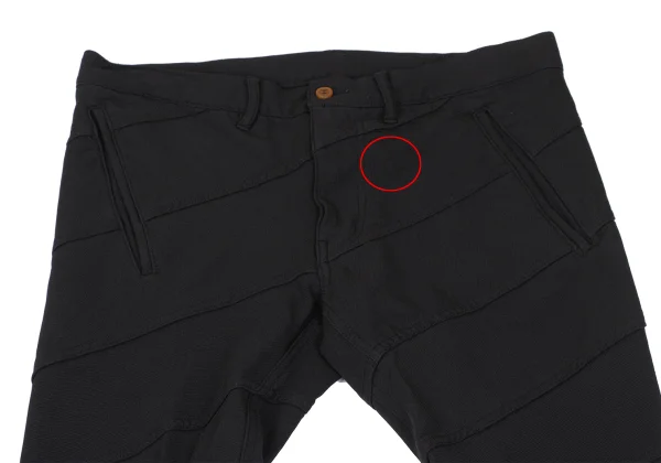 COMME des GARCONS HOMME PLUS Polyester Twist Pants K-166020_002