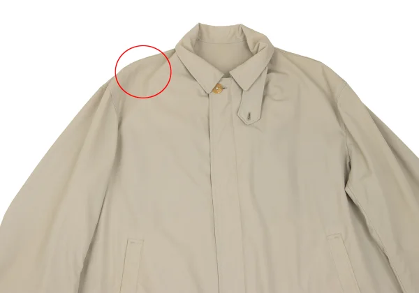 Y's for men Wool Nylon Zip Up Long Jacket K-166021_002