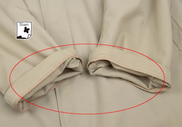 Y's for men Wool Nylon Zip Up Long Jacket K-166021_010