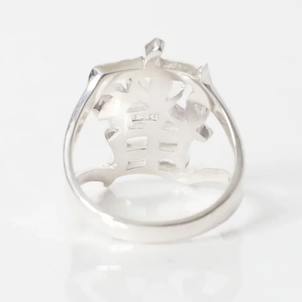 UZUOU Silver925 Japanese Kanji Ring 蜜 Mitsu K-166022_005