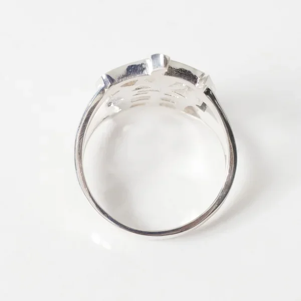 UZUOU Silver925 Japanese Kanji Ring 蜜 Mitsu K-166022_007