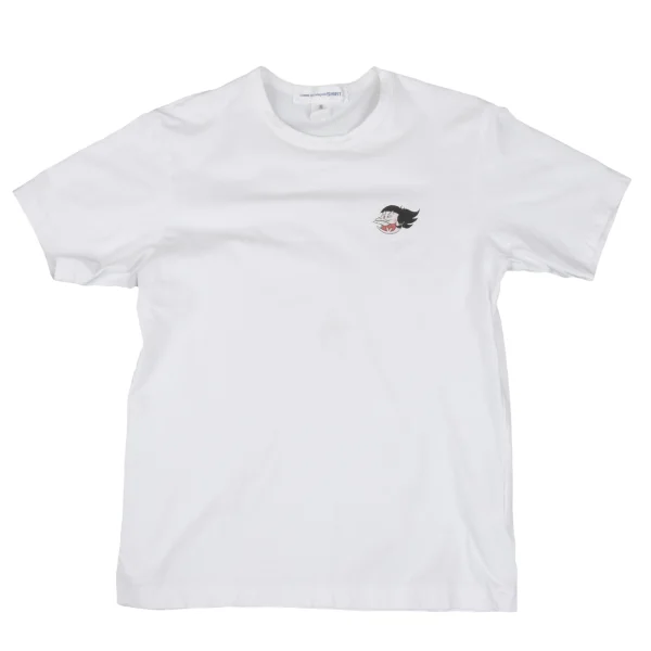 COMME des GARCONS SHIRT Iyami Printed T Shirt White M K-166023_001