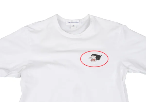 COMME des GARCONS SHIRT Iyami Printed T Shirt K-166023_002