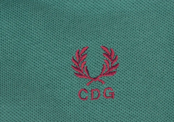 COMME des GARCONS SHIRT×FRED PERRY One-point Embroidered Polo Shirt K-166027_006