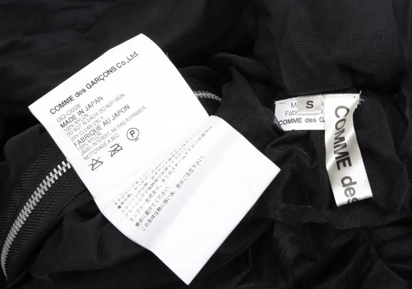 COMME des GARCONS Gathered See-through Dress K-166028_015