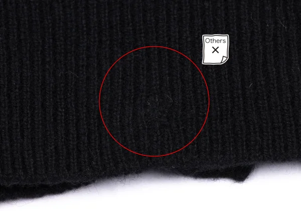 COMME des GARCONS Bi-color Layered Switching Knit Cardigan K-166029_015