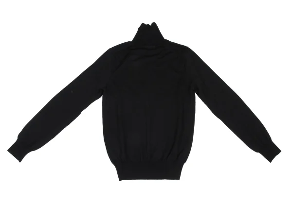 COMME des GARCONS Wool Roll-neck Knit Sweater K-166031_010