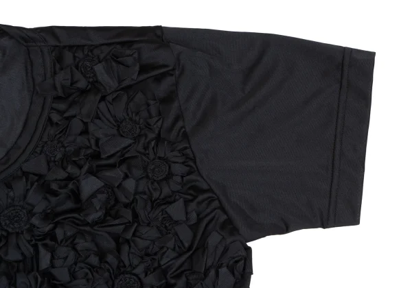 COMME des GARCONS Flower Shirring Design T-shirt K-166035_005