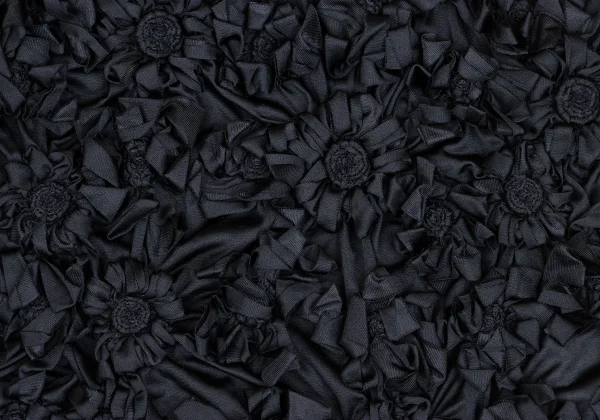 COMME des GARCONS Flower Shirring Design T-shirt K-166035_007