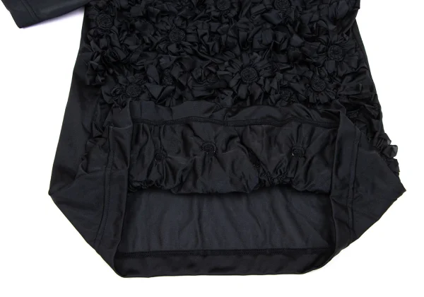 COMME des GARCONS Flower Shirring Design T-shirt K-166035_008