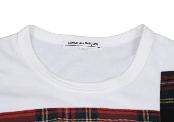 COMME des GARCONS Check Pasted T Shirt K-166037_004