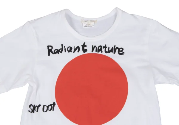 COMME des GARCONS Japanese Flag Printed T Shirt K-166038_002