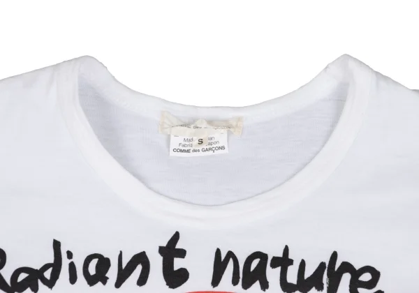 COMME des GARCONS Japanese Flag Printed T Shirt K-166038_003