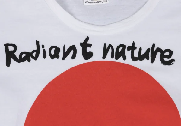 COMME des GARCONS Japanese Flag Printed T Shirt K-166038_004