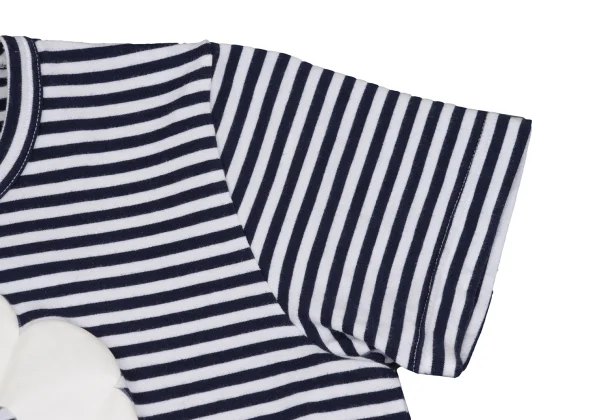 COMME des GARCONS Flower Printed Stripe T-shirt K-166040_005