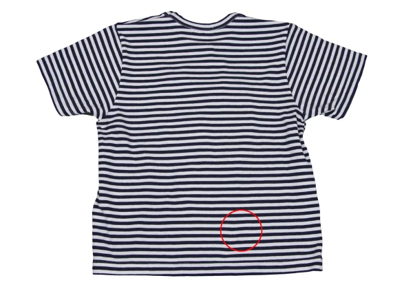 COMME des GARCONS Flower Printed Stripe T-shirt K-166040_008