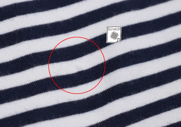 COMME des GARCONS Flower Printed Stripe T-shirt K-166040_009