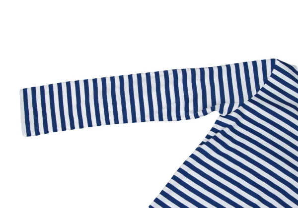 PLAY COMME des GARCONS Heart Patch Striped Top K-166041_005