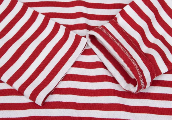 PLAY COMME des GARCONS Heart Patch Striped Top K-166042_006