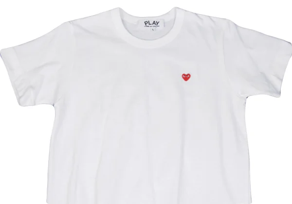 PLAY COMME des GARCONS Mini Heart Patch T-shirt K-166045_002